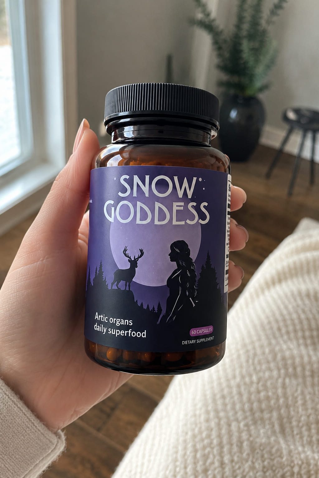 Snow Goddess in hand